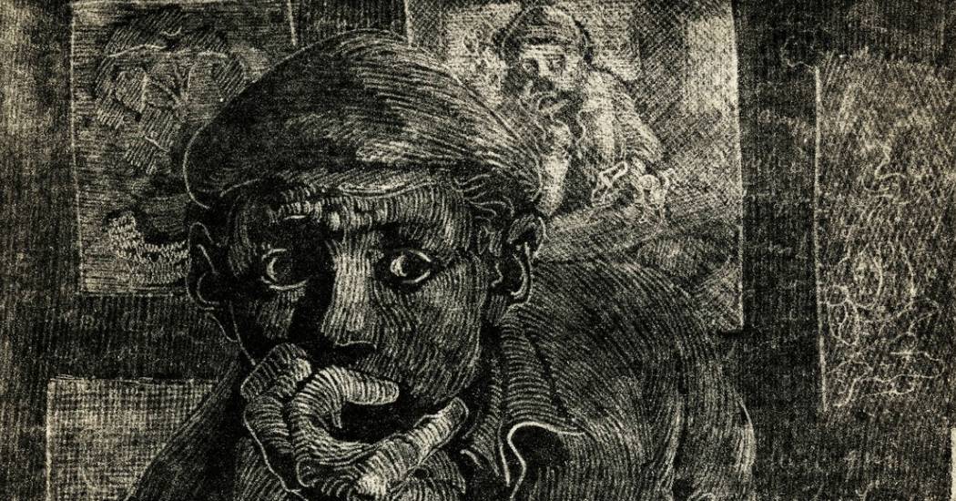 Koffán Károly: Gondolkodó, 1947